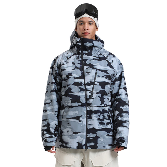 Veste de ski américaine imperméable, chaude et respirante pour sports de plein air