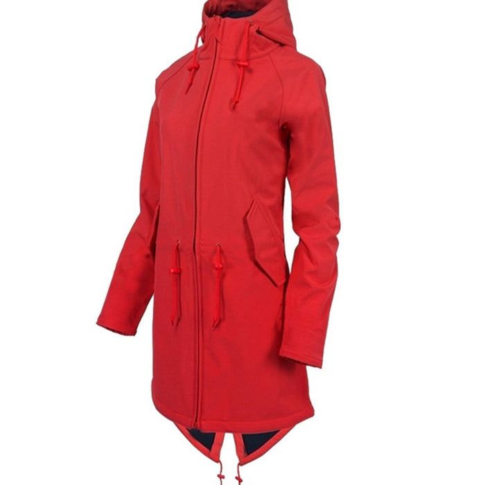 Winter European And American Hot Fleece Jacket Women's Dust Coat