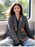 Womens Fashionable Retro Casual Wool Blazer
