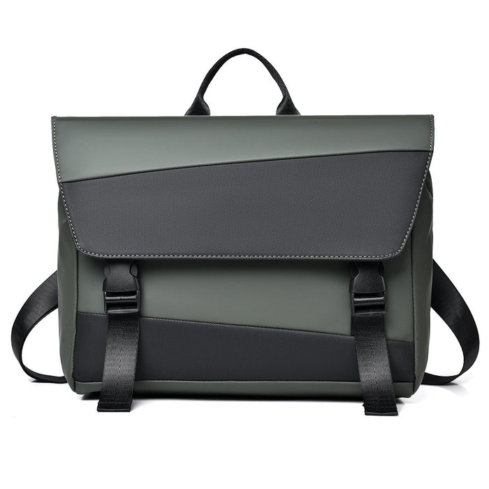 Bolso de hombro para hombre, bolso de mensajero de viaje de negocios, gran capacidad