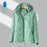 Women's Minimalist Printed Waterproof Outdoor Jacket