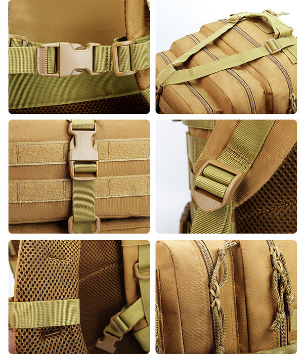 Sac à dos multifonctionnel de combat spécial camouflage militaire pour activités de plein air