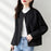 Solid-color Wool Coat For Women
