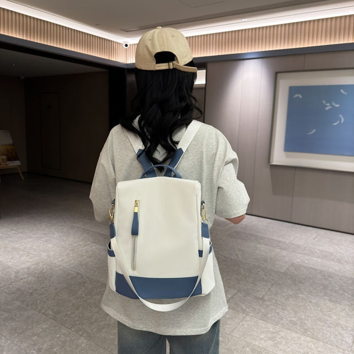 Anti-theft Backpack Soft Texture Large Capacity Women's Backpack Out Travel Bag Tide