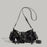 Edgy Y2k-style Single-shoulder Commuter Crossbody Biker Bag