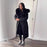 Womens Stylish Warm Coat With A Fur Collar